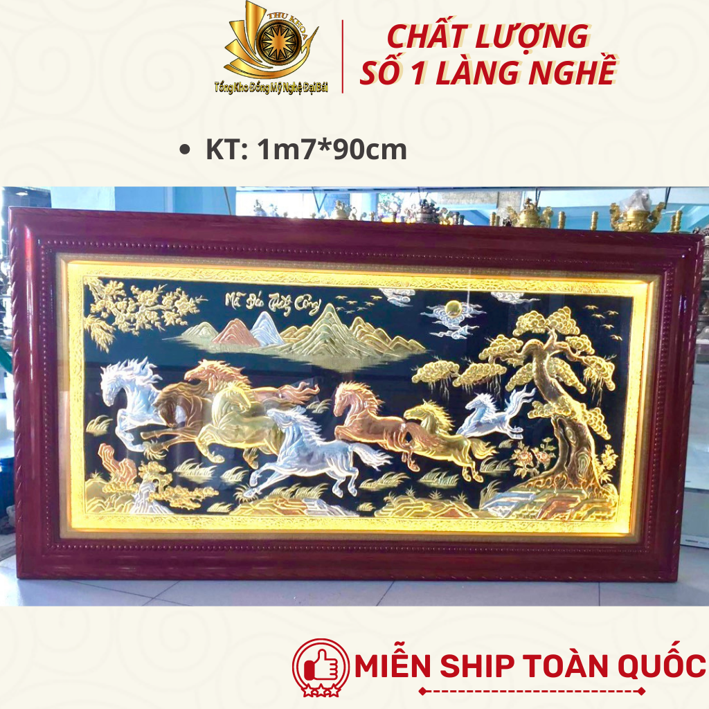 Chọn hướng treo tranh đồng mã đáo thành công